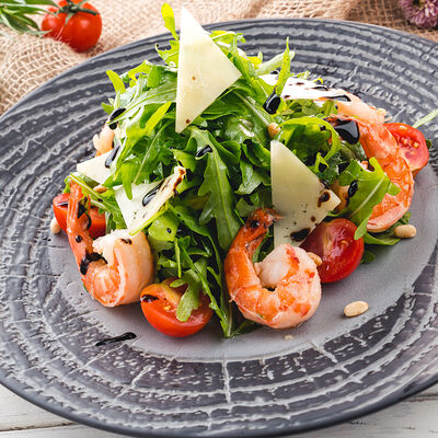 Руккола с креветками в MANANA по цене 620