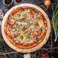 Логотип Пицца стучится