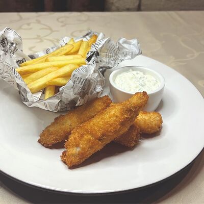 Fish and Chips в Кампа cafe по цене 470 ₽