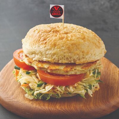 Мини-бургер Куриная плескавица с сыром в YGOSLAVIA GRILL по цене 470 ₽