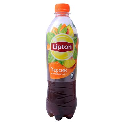 Черный чай Lipton с персиком в Донер тайм по цене 185 ₽