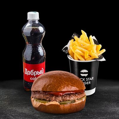 Трушный сет №1 в Black Star Burger по цене 728 ₽