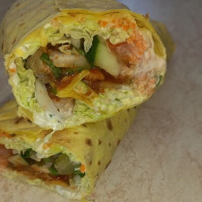 Шаурма двойная Курица в Чебуреки плюс шаурма по цене 450 ₽