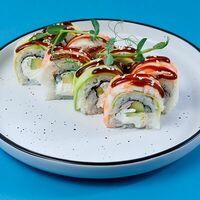 Тигровый дракон с креветкойв Дарк лава