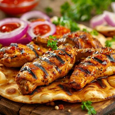 Куриная грудка гриль в Park cafe по цене 350 ₽