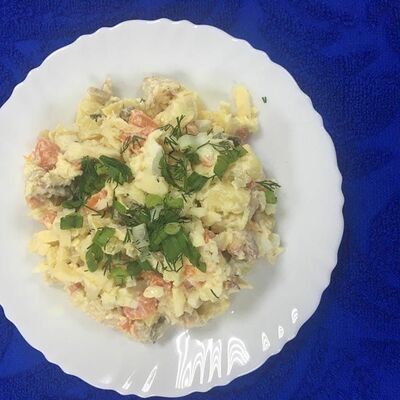 Салат столичный в Домашняя кухня у Ирмы по цене 155 ₽
