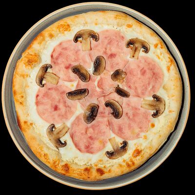 Ветчина-грибы в Шпитса пицца по цене 530 ₽