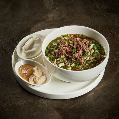 Окрошка с говядиной на квасе в Гранат по цене 490