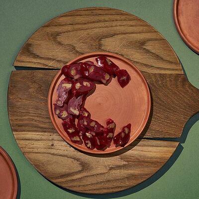 Десерт Чурчхела в Хачапури и вино по цене 160 ₽