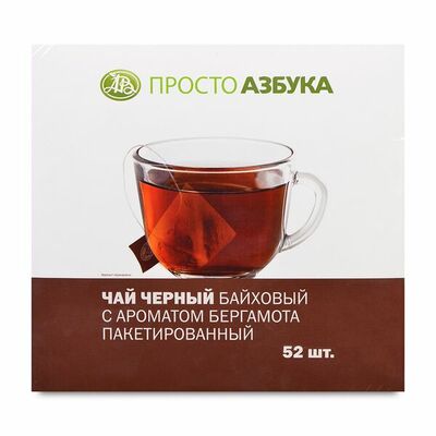 Чай черный с ароматом бергамота 52 х в Азбука Вкуса Экспресс Меню по цене 530 ₽