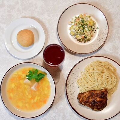 Бизнес-ланч №3 в Давид по цене 409 ₽