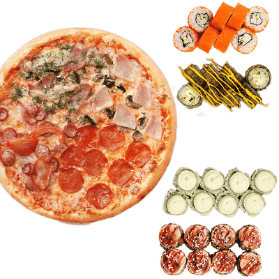 Вечер с большой пиццей в San-Pizzerino по цене 2390 ₽