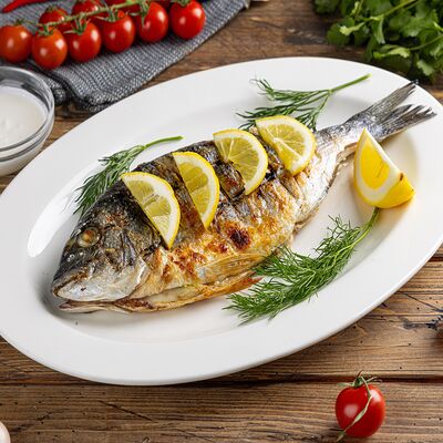 Дорадо на углях в Чайхана афган кебаб по цене 990 ₽