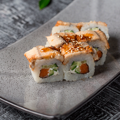 Ролл Американский в БАМБУК-БАР по цене 590 ₽