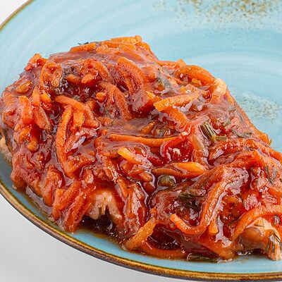 Курица в остро-сладком соусе в Вилка Ложка по цене 272 ₽