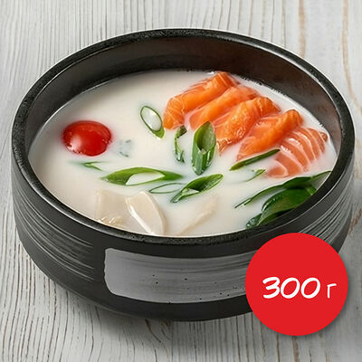 Суп Сырный с лососем в Я люблю суши по цене 749 ₽