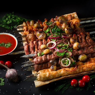 Набор из шашлыков №9 Ассорти в Гриль Хаус по цене 7830 ₽