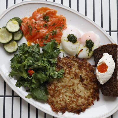 Большой завтрак Finch с лососем в Finch по цене 1190 ₽