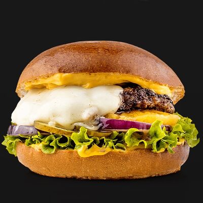 Бургер Гавайский Black Angus в Black Star Burger по цене 730 ₽