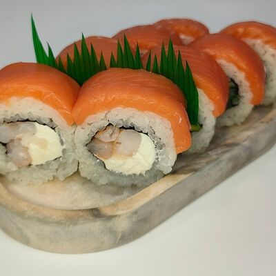 Филадельфия с креветкой в АмиРолл по цене 797 ₽