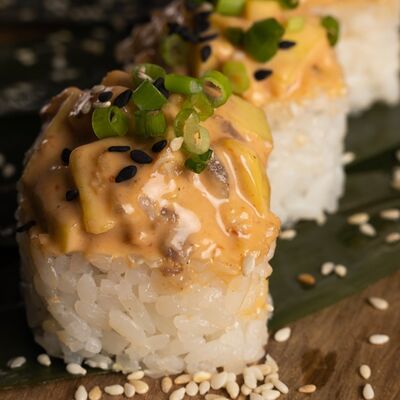 Тартар угорь в Гордый лосось по цене 1200 ₽