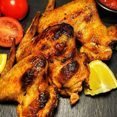 Крылышки барбекю в Шашлыки и Шаурма по цене 500 ₽