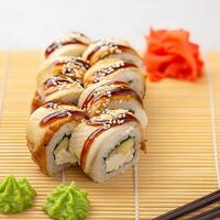 Ролл Филадельфия с угрем в Ясураги