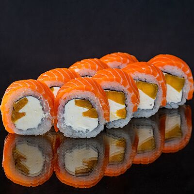 Филадельфия люкс с манго в Васаби по цене 1200 ₽