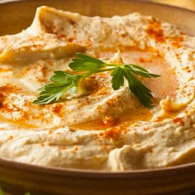 Бизнес-ланч Хумус с деревенским хлебом в Goodman по цене 240