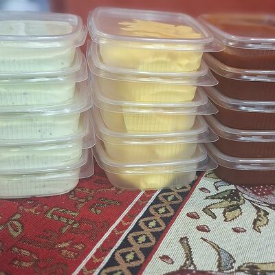 Соус белый чесночный в Огонь и дым по цене 100 ₽