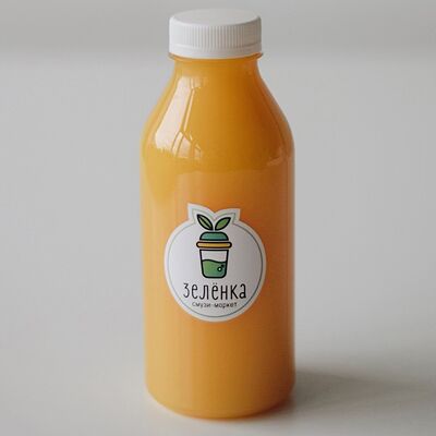 Апельсиновый сок в Смузи-маркет Зелёнка по цене 530 ₽