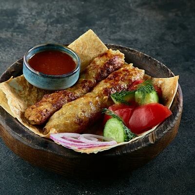 Люля-кебаб из рыбы в Баклажан в ТЦ 