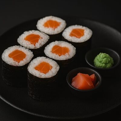 Ролл с лососем в Авто Япончик по цене 363 ₽