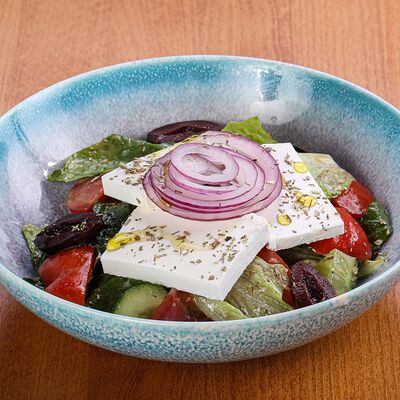 Салат Греческий в Панчо фактори по цене 550 ₽