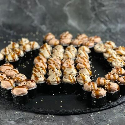 Сет Хосомаки мини Запеченный в ДАБЛ Роллы Пицца по цене 2599 ₽