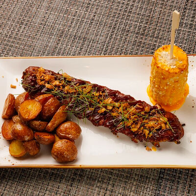 Свиные ребрышки гриль BBQ в YUMMY по цене 336 ₽