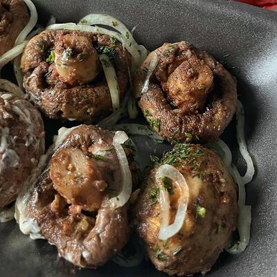 Шампиньоны на мангале в Крафт Шаурма по цене 500 ₽