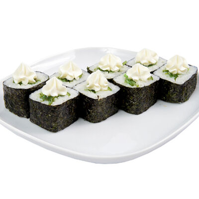 Мини ролл с чукой и сливочным сыром в Суши Dом по цене 98 ₽