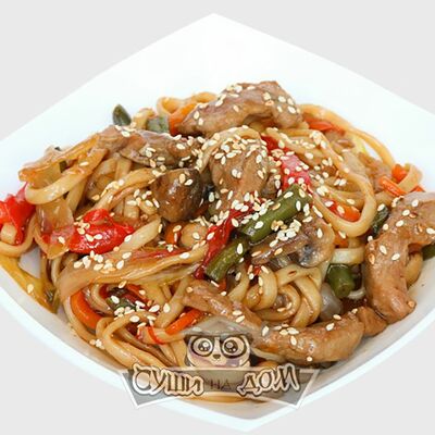 Лапша удон в соусе терияки в Суши на Дом по цене 370 ₽