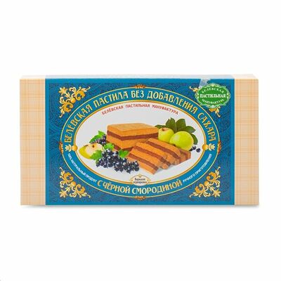 Пастила Белёвская пастильная мануфактура с черной смородиной без добавления сахара в Азбука Вкуса Экспресс Меню по цене 289 ₽