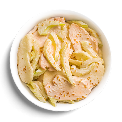 Салат с курицей, сельдереем и яблоком в Кухня на районе по цене 305 ₽