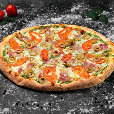 Пицца Альфредо M в PIZZAZAVR по цене 990 ₽