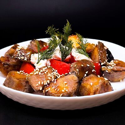 Хрустящий баклажан в SAAG Cafe по цене 635 ₽