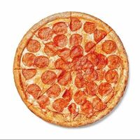 Пицца Дабл Пеперони на толстом тесте в Томат и чеддер