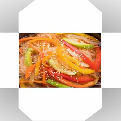 Фунчоза свинина в Homer pizza по цене 490 ₽