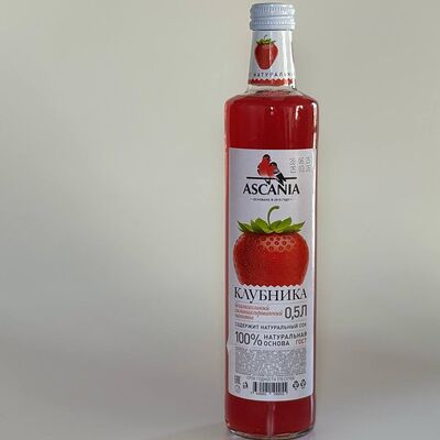 Лимонад Ascania клубника в Шашлык на Пятницкой по цене 220 ₽
