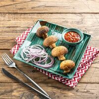 Шампиньоны на углях в Сириус