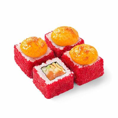 Ролл Горячая Калифорния с лососем в Сушивёсла по цене 369