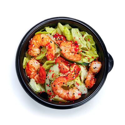 Салат что-то типа Цезаря в Доставка Kaifa по цене 630 ₽