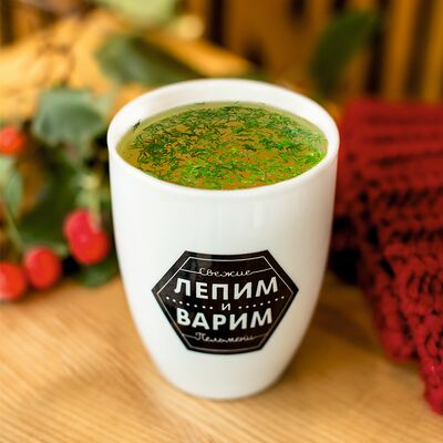 Куриный бульон в Лепим и варим по цене 229 ₽